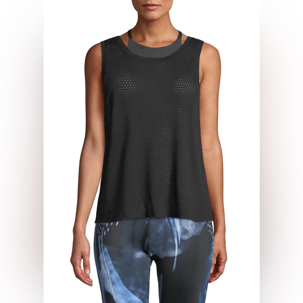 Beyond Yoga Mesh Me Up Scoop-Neck Muscle Tank